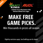 American Ultimate Disc League Teams Up With DraftKings for Free-to-Play Pools Integration and Exclusive Digital Content